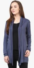 Rare Blue Solid Shrug women