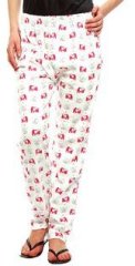 Sakhi Sang Off White Printed Trouser women