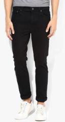 Incult Black Low Rise Skinny Fit Jeans men