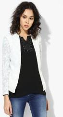 And Cream Printed Summer Jacket women