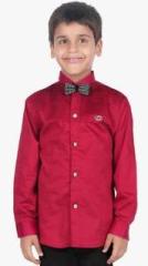 Actuel Maroon Casual Shirt boys