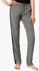 Mystere Paris Dark Grey Checked Pyjama women