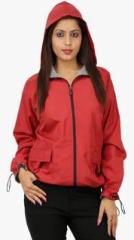 Sml Originals Red Solid Summer Jacket women