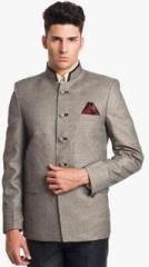 Wintage Solid Grey Blazer men