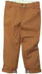 Shopper Tree Solid Brown Trousers boys