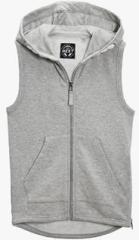 Next Grey Longline Gilet boys