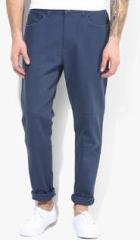 Incult Navy Blue Mid Rise Narrow Fit Jeans men