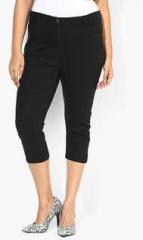 Pluss Tights Black Capri women