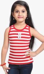 Triki Red Casual Top girls