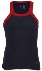 U S Polo Assn Navy Blue Round Neck Vest men