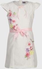 Daffodils Cream Casual Dress girls