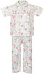 Greenapple Multi Color Night Suit girls