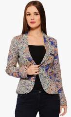 Ridress Multi Colored Printed Summer Jacket women