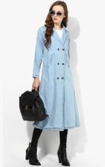 Alia Bhatt For Jabong Outerwear Fashion Jean Trench Coat women