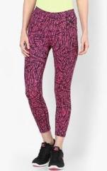 Nike As Club Legging Crop Aop Pink Capri women