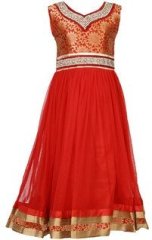 Betty Red Party Wear Gown girls