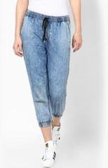 Alia Bhatt For Jabong Washed Denim Jogger Pants women