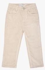 Wowmom Beige Trouser girls