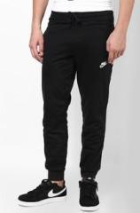 Nike Black Solid Trackpant men