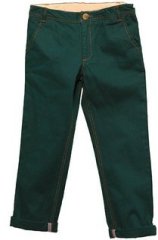 Shopper Tree Solid Green Trousers boys