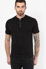 Incult Black Henley T Shirt men