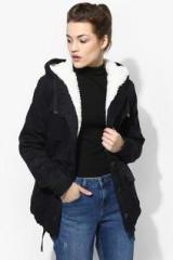 Topshop Faux Borg Lined Jacket women