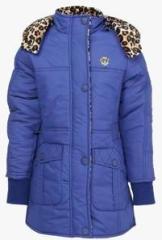 Waves Blue Winter Jackets girls