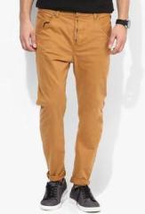 Tom Tailor Mustard Yellow Solid Chinos men