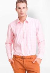 Adara Checks Pink Formal Shirt men