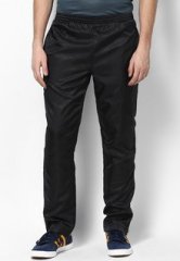 Adidas Solid Black Track Pant men