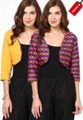 Aks Multi Printed Shrug women