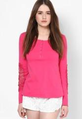 Alia Bhatt For Jabong Pink Tops women