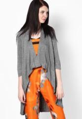 And D.Grey 3/4Th Sleeves Shrug women