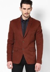 Andrew Hill Brown Color Blazers men