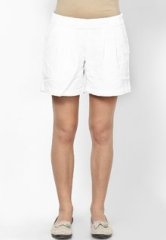 Arrow Woman White Shorts women