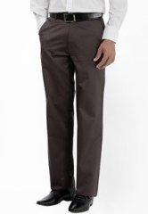 Basics Life Solid Brown Chinos men