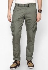 Beevee Olive Cargos men