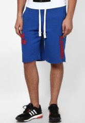 Camino Solid Blue Shorts men