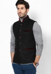 Canary London Black Waist Coat men