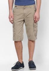 Celio Solid Beige 3/4Th men