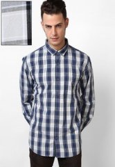 Cherokee Checks Light Grey Casual Shirt men