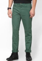 Cherokee Solid Green Chinos men