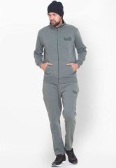 Club York Solid Olive Tracksuit men