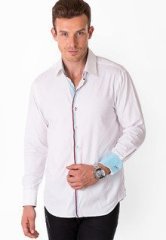 Dezignare Checks White Casual Shirt men