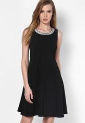 Dorothy Perkins Black Embellished Crepe Jersey women