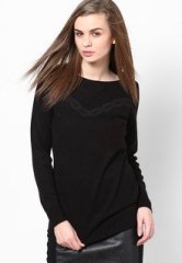 Dorothy Perkins Blk Lce Yke Tunic women