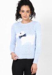 Dorothy Perkins Blue Scotty Dog Jumper women