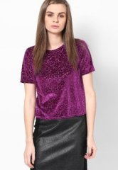 Dorothy Perkins Petite Devore Burnout Tee women