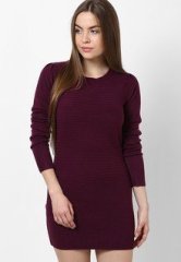 Dorothy Perkins Purple Ottoman Knitted Tunic women