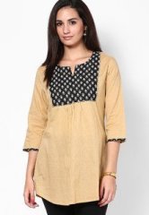 Entropy Beige Tunic women